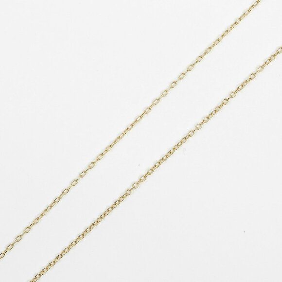 TIFFANY Gold Diamond 2C Necklace - Picture 7 of 9